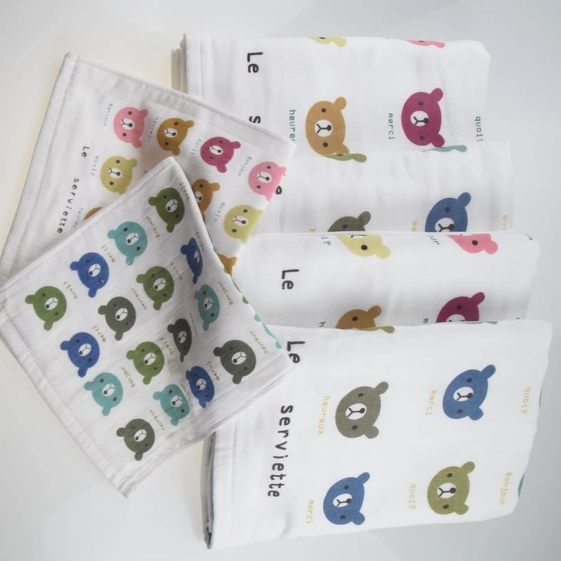 Cotton Bear Printed Towels factory Cotton Bear Printed Towels factory