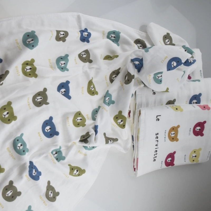 Cotton Bear Printed Towels high quality Cotton Bear Printed Towels high quality