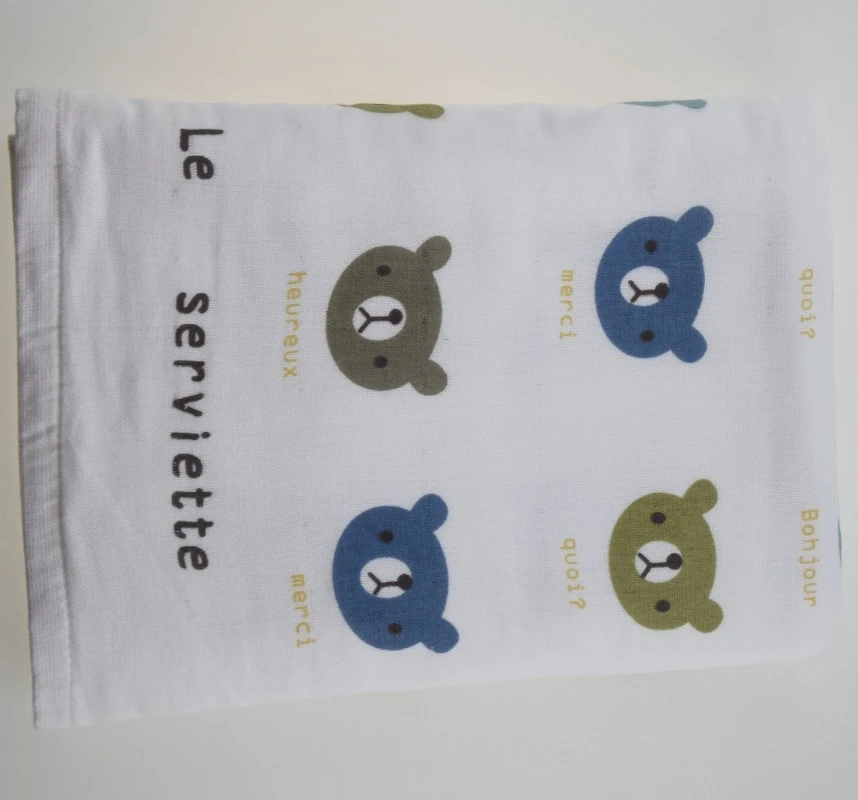 Cotton Bear Printed Towels high quality Cotton Bear Printed Towels high quality